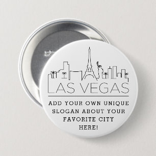 Las Vegas Skyline   Custom Slog Button