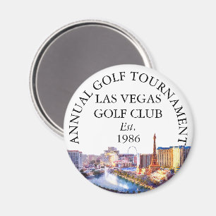 Las Vegas Skyline Golf Club Tournament Custom Magnet