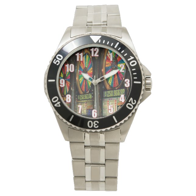 Las Vegas Slot Clock - Watch (Front)