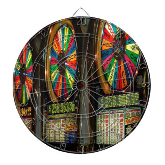 Las Vegas Slot Machines Dartboard