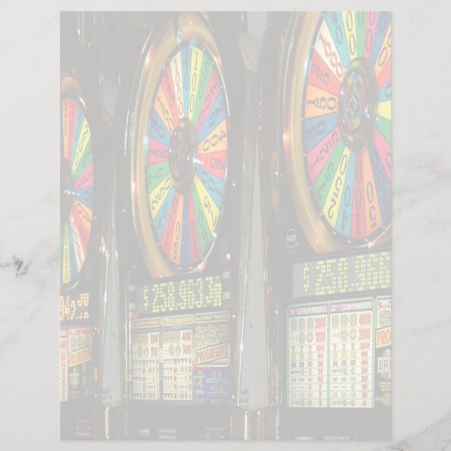 Las Vegas Slot Machines Flyer (Front)