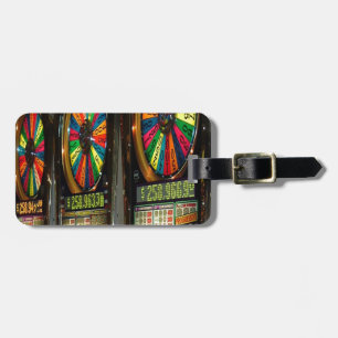 Las Vegas Slot Machines Luggage Tag