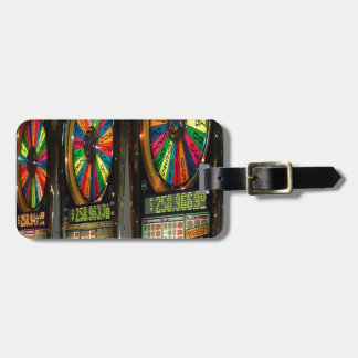 Las Vegas Slot Machines Luggage Tag