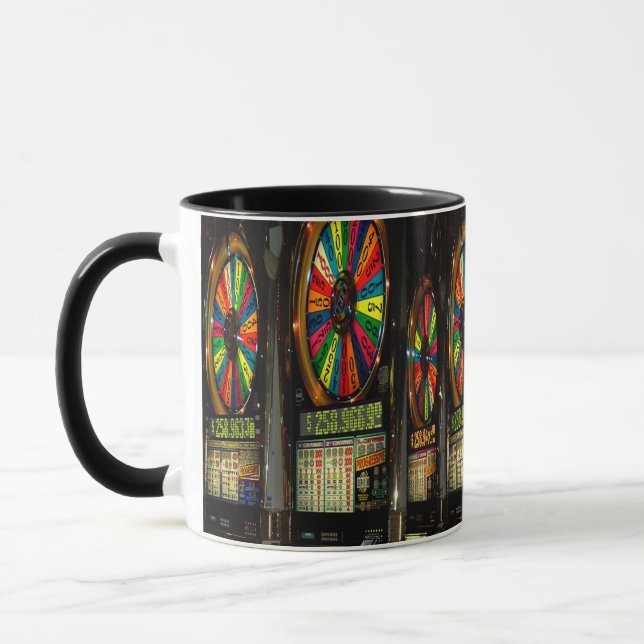 Las Vegas Slot Machines Mug (Left)