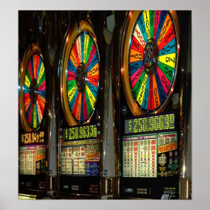 Las Vegas Slot Machines Poster