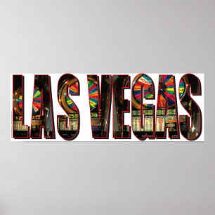 Las Vegas Slot Machines Poster