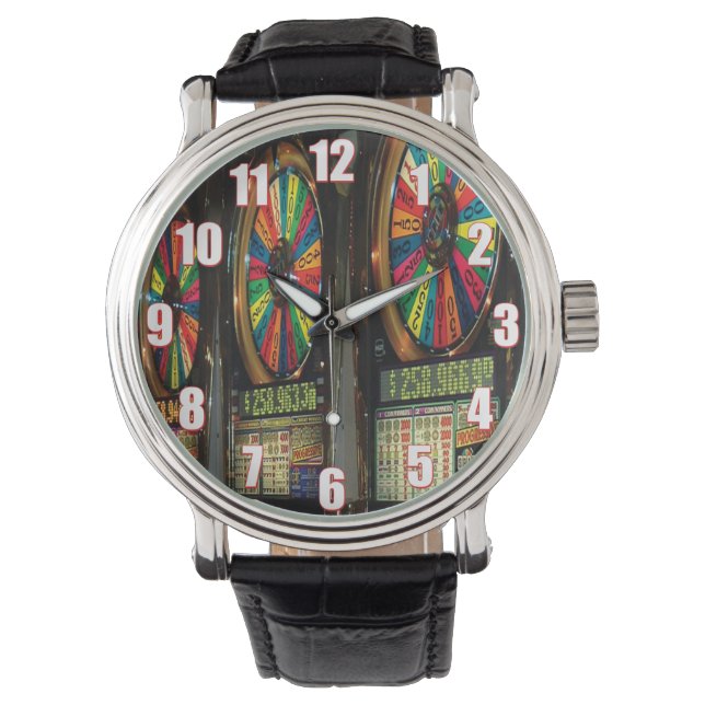 Las Vegas Slot Machines Watch (Front)