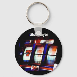 Las Vegas Slot Player 777 Keychain