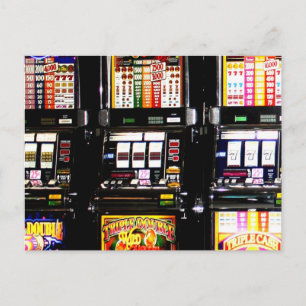 Las Vegas Slots Dream Machines Postcard