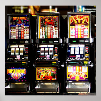 Las Vegas Slots Dream Machines Poster