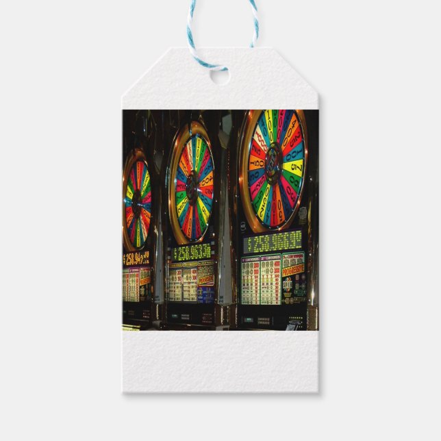 Las VEGAS-SLOTS Gift Tags (Front)