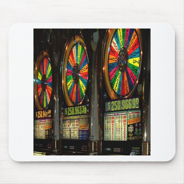Las VEGAS-SLOTS Mouse Mat (Front)