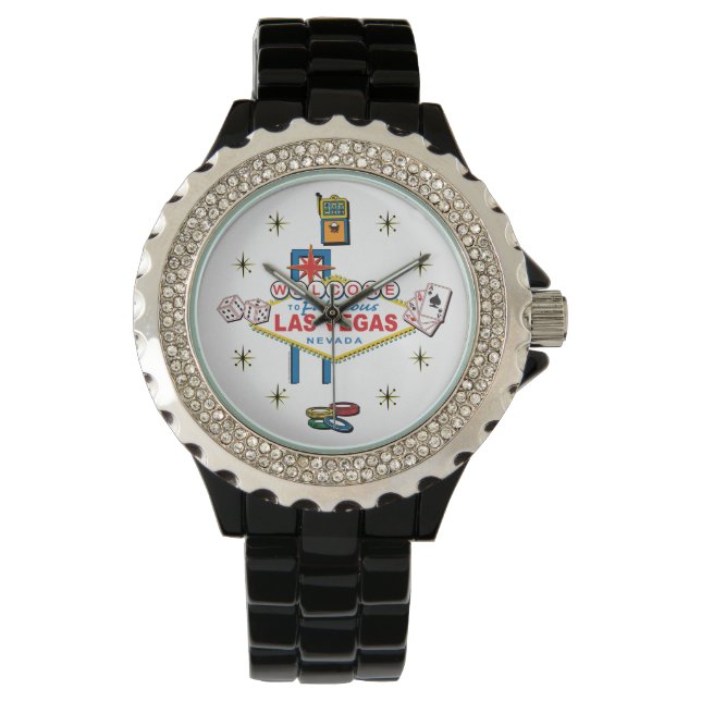 Las VEgas Slots of Fun Watch (Front)