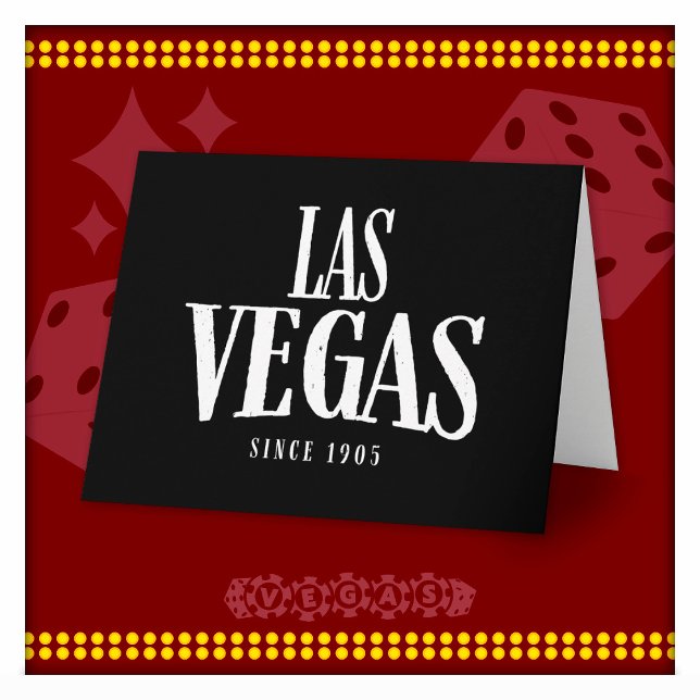 Las Vegas Souvenir Las Vegas Since 1905 Las Vegas Card (Creator Uploaded)