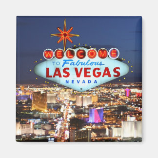Las Vegas Souvenir Magnet