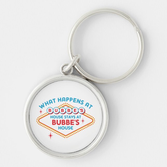 Las Vegas Stays At Bubbe's Key Ring (Front)