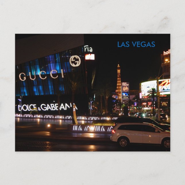 LAS VEGAS STRIP #1 POSTCARD (Front)