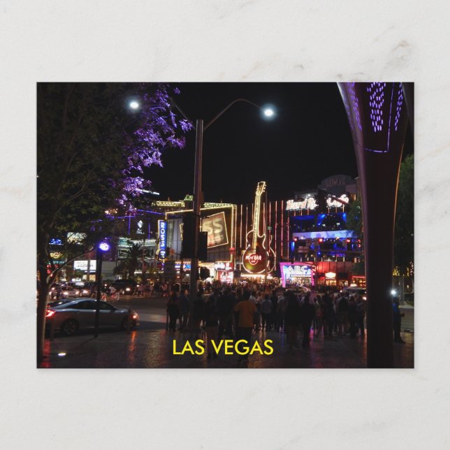 LAS VEGAS STRIP #3 POSTCARD (Front)