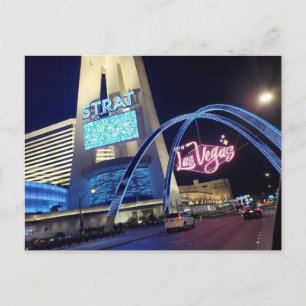 LAS VEGAS STRIP #7 POSTCARD