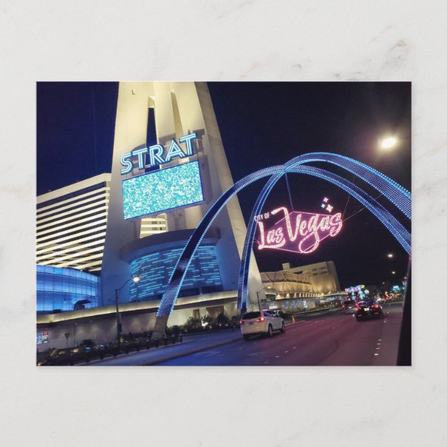 LAS VEGAS STRIP #7 POSTCARD (Front)