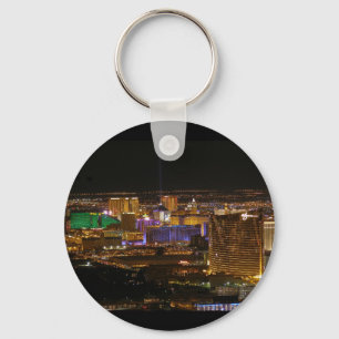 Las Vegas Strip Aerial Keychain