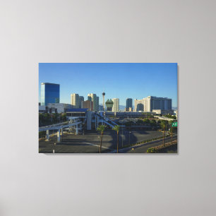 Las Vegas Strip Ahead Canvas Print