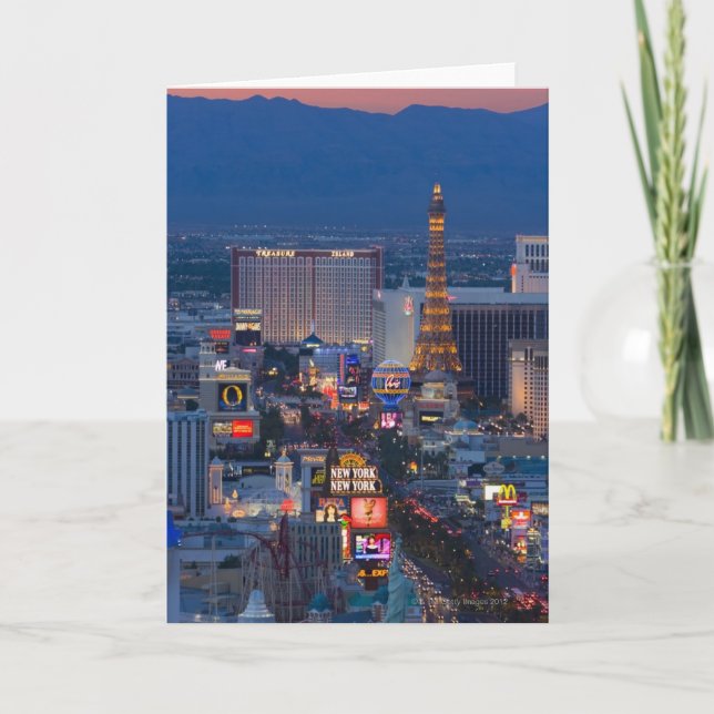 Las Vegas Strip Card (Front)