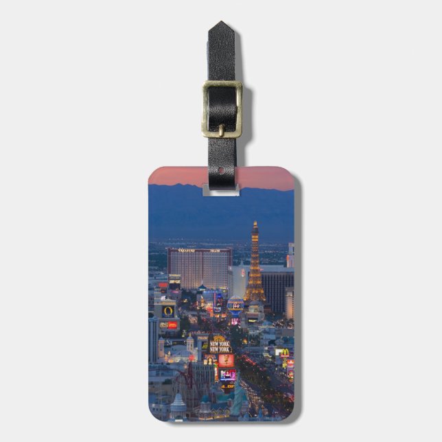 Las Vegas Strip Luggage Tag (Front Vertical)