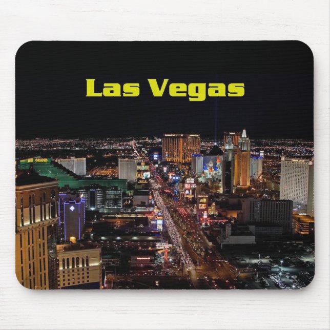 Las Vegas Strip Mousepad! Mouse Mat (Front)