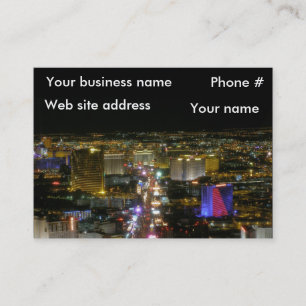 Las Vegas Strip North Business Card