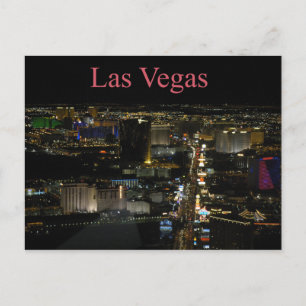 Las Vegas strip Postcard