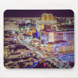 Las Vegas strip stylised Mouse Mat