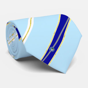 Las Vegas stripes flag Neck Tie