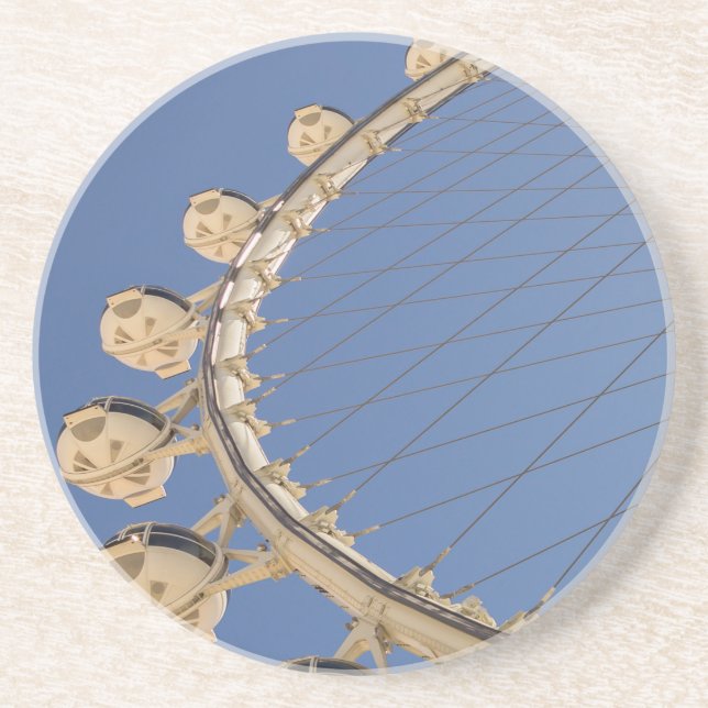  Las Vegas Style  Stone Square Square  Coaster (Front)