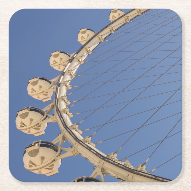  Las Vegas Style  Stone Square Square Paper Coaster (Front)