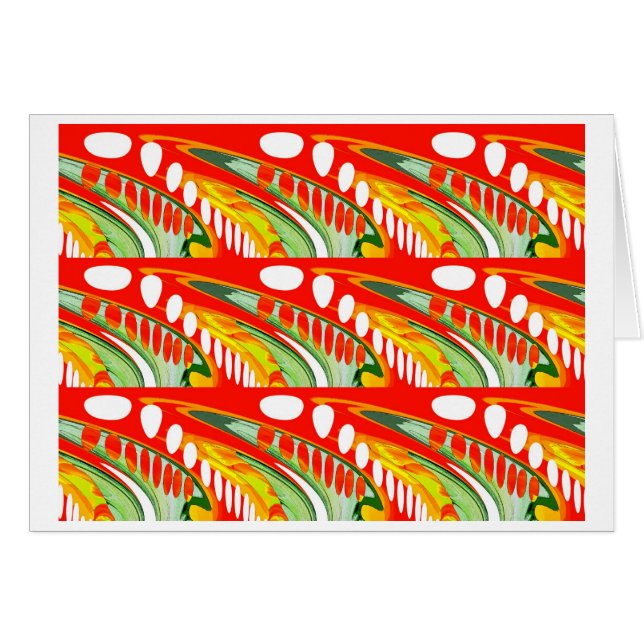 Las Vegas sunset art card (Front Horizontal)
