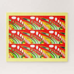 Las Vegas sunset art Jigsaw Puzzle