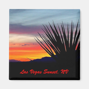 Las Vegas Sunset, NV Magnet