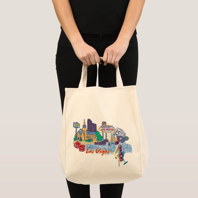 Las Vegas Tote Bag (Front (Product))