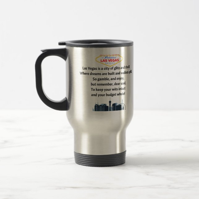 Las Vegas Travel Mug (Left)