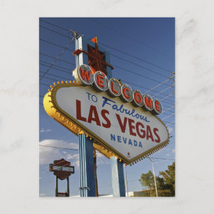 LAS VEGAS  Travel Postcard