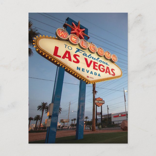 Las Vegas Travel  Postcard (Front)