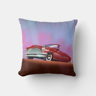 Las Vegas travel poster Cushion