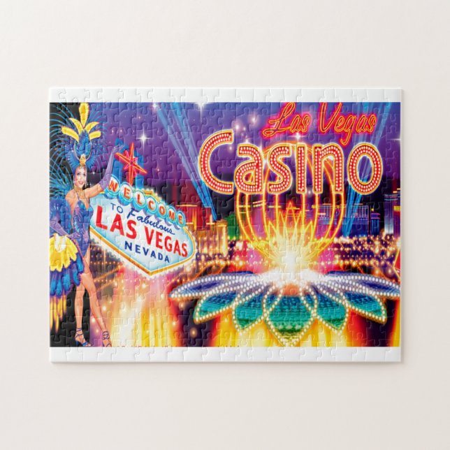 Las Vegas Vacation Jigsaw Puzzle (Horizontal)