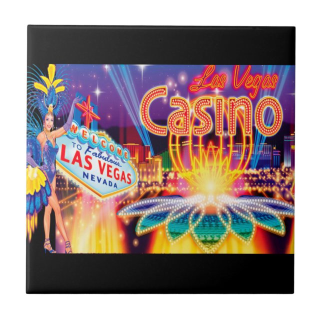 Las Vegas Vacation Tile (Front)
