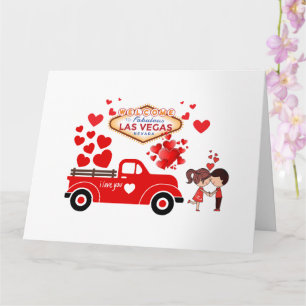 Las Vegas Valentine's Day Card