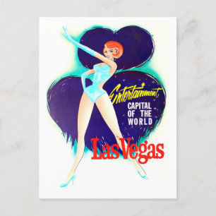 Las Vegas vintage travel postcard