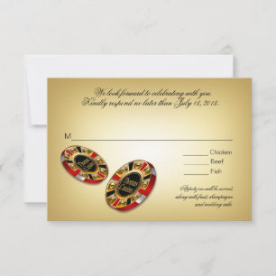 Las Vegas VIP RSVP response   red