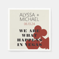 Las Vegas We Are What Happens Wedding Cocktail