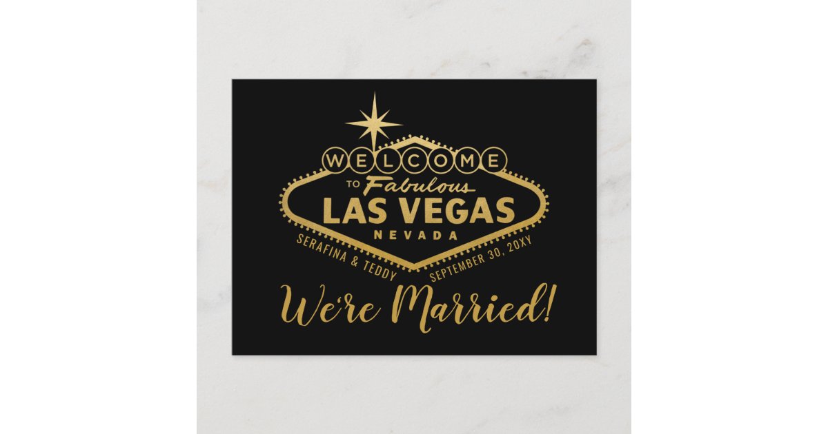 Welcome to Fabulous Las Vegas Black Foil Playing Cards Gold